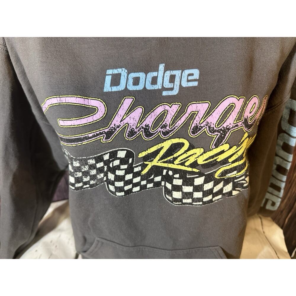 Dodge Charger Hoodie Mens Medium Racing American Horsepower Muscle Licensed - Picture 6 of 10